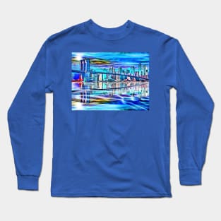 Brooklyn Bridge Reflection Long Sleeve T-Shirt